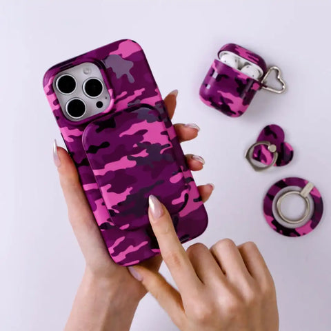 Magenta Camo Phone Ring