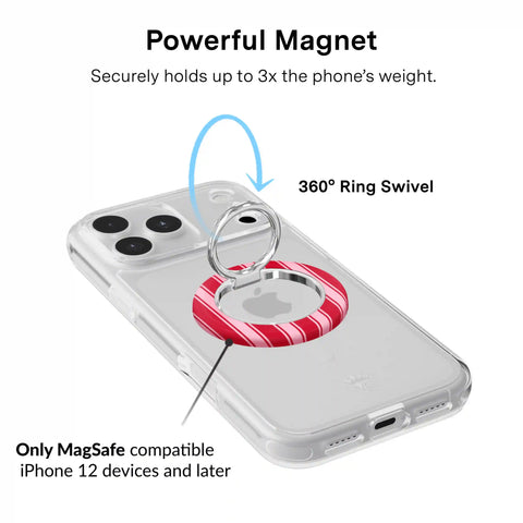 Candy Stripes MagSafe Grip Ring