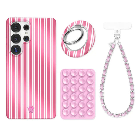Candy Cane Stripes Samsung Bundle Set