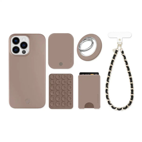 Cashmere Taupe iPhone Bundle Set