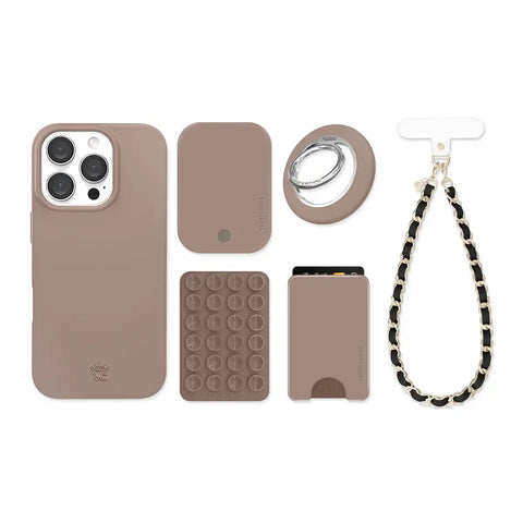Cashmere Taupe iPhone Bundle Set