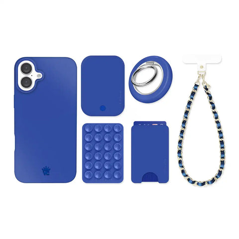 Cobalt Blue iPhone Bundle Set