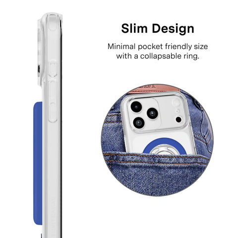 Cobalt Blue MagSafe Grip Ring