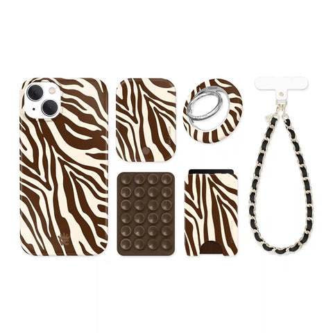 Coco Zebra iPhone Bundle Set