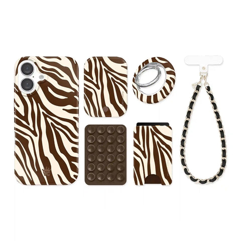 Coco Zebra iPhone Bundle Set