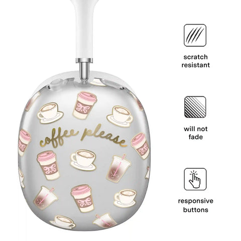 Coffee Please AirPod Max Case