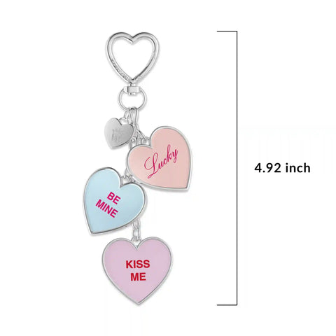 Sweet Hearts Bag Charm
