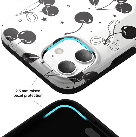 Cherry Noir iPhone Case