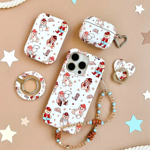 Cowboy Teddy Phone Ring
