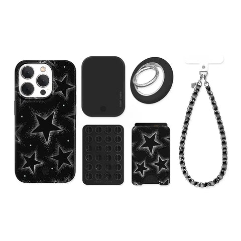 Crystal Chrome Stars iPhone Bundle Set