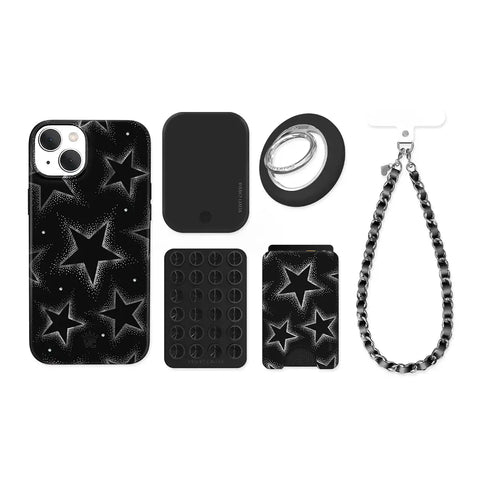 Crystal Chrome Stars iPhone Bundle Set
