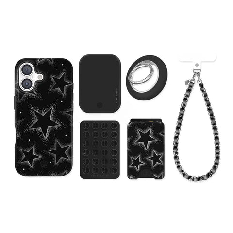 Crystal Chrome Stars iPhone Bundle Set