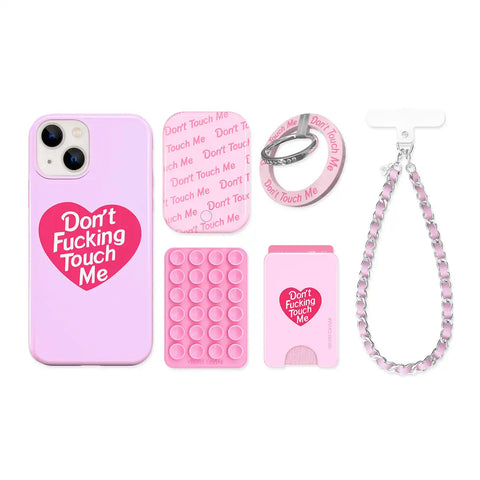 Don't F Touch Me iPhone Bundle Set