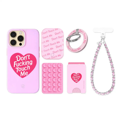Don't F Touch Me iPhone Bundle Set