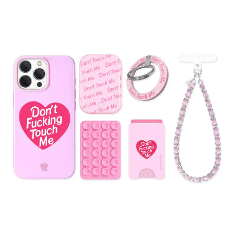 Don't F Touch Me iPhone Bundle Set