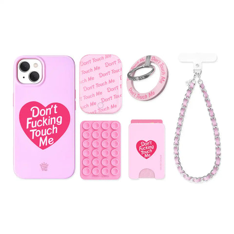 Don't F Touch Me iPhone Bundle Set
