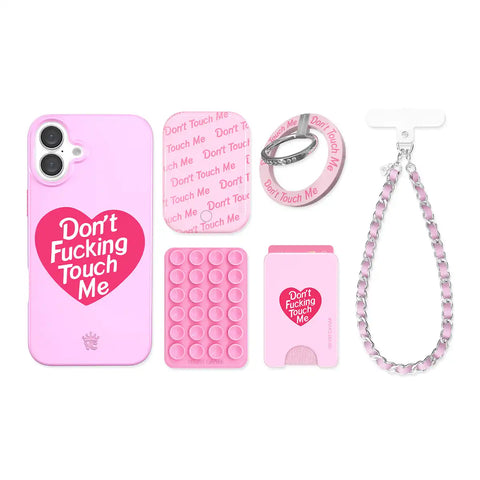 Don't F Touch Me iPhone Bundle Set