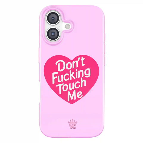 Don't F Touch Me iPhone Case