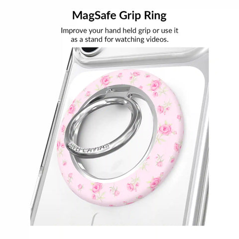 Dainty Pink Floral iPhone Bundle Set