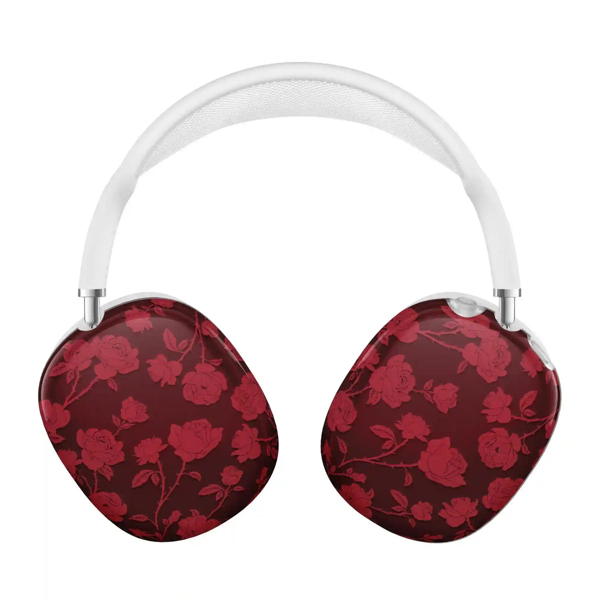 Dark Cherry Floral AirPod Max Case