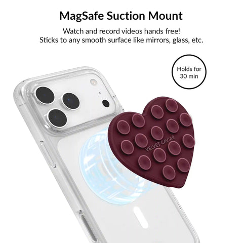 Dark Cherry Floral iPhone Bundle Set