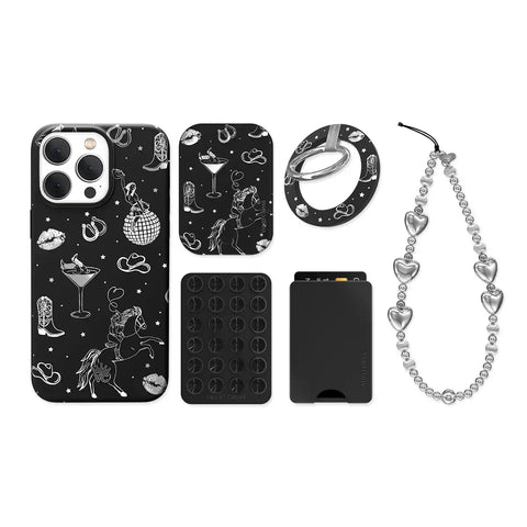 Disco Cowgirl iPhone Bundle Set
