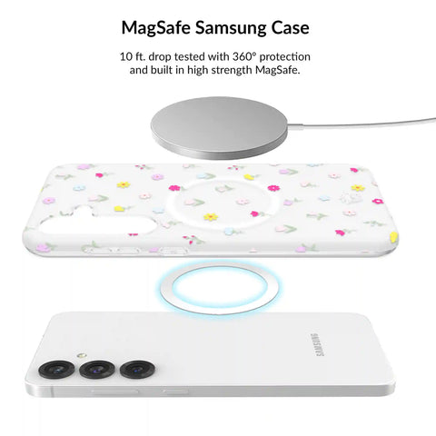 Dreamy Meadow Floral Samsung Bundle Set