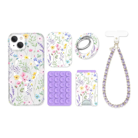 Enchanted Floral iPhone Bundle Set