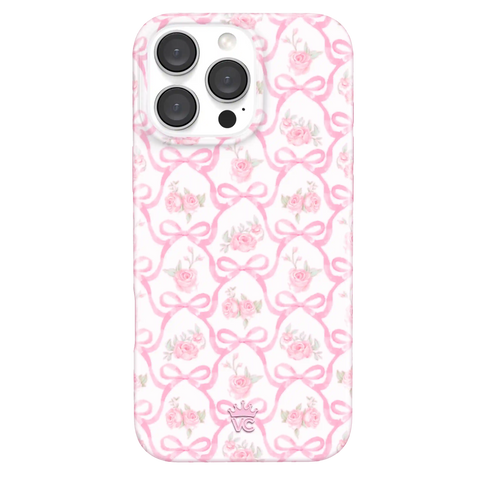 Lovely Pink Bows iPhone Case