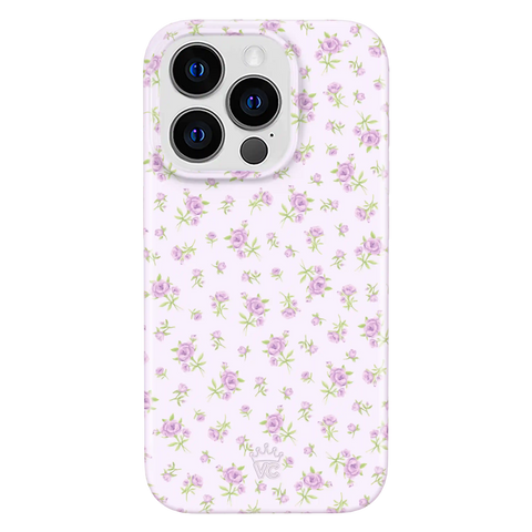 Dainty Lilac Floral iPhone Case