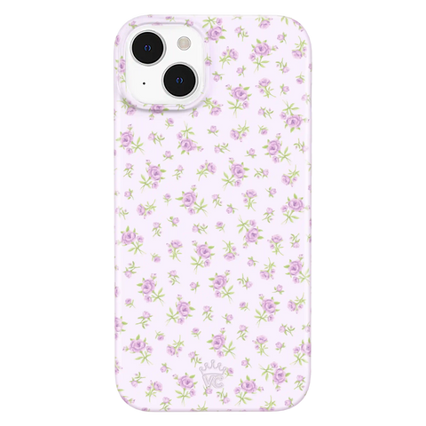 Dainty Lilac Floral iPhone Case