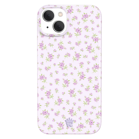 Dainty Lilac Floral iPhone Case
