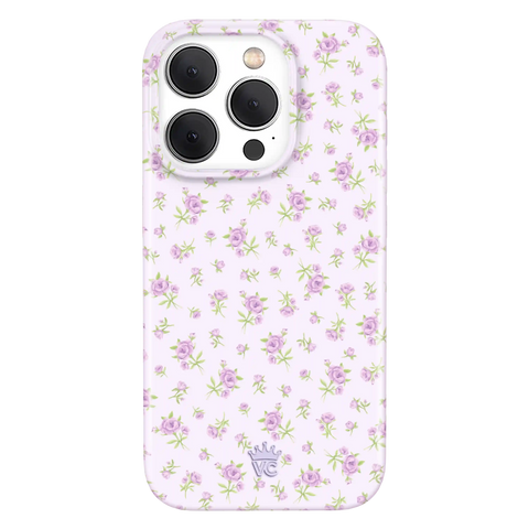 Dainty Lilac Floral iPhone Case