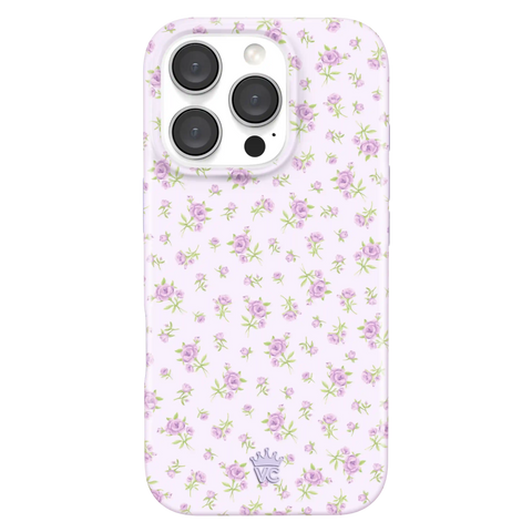 Dainty Lilac Floral iPhone Case