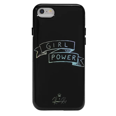 Girl Power iPhone Case by Kendall Vertes
