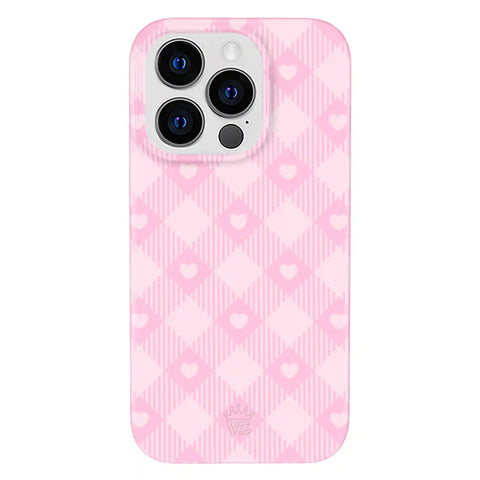 Dolly Pink Gingham iPhone Case