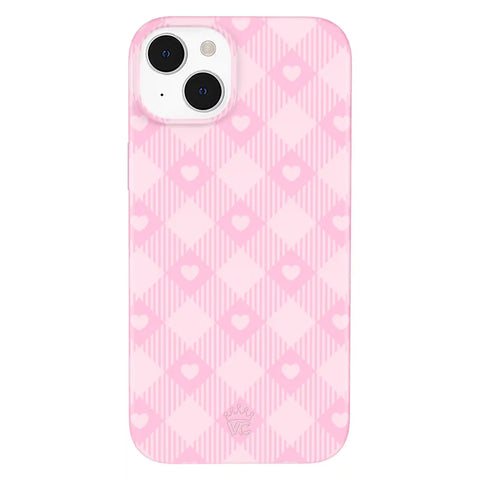 Dolly Pink Gingham iPhone Case