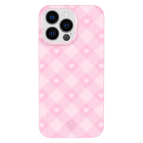 Dolly Pink Gingham iPhone Case