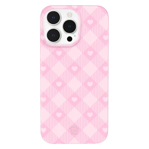 Dolly Pink Gingham iPhone Case