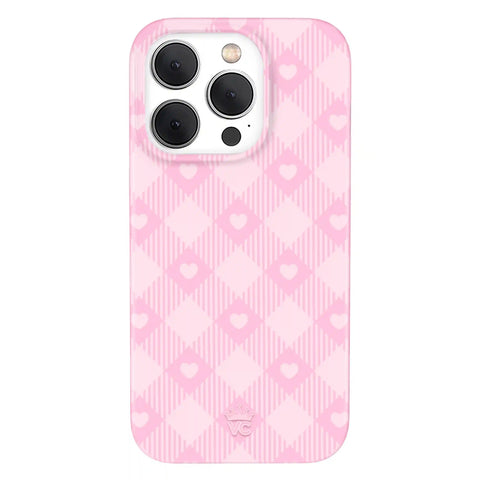 Dolly Pink Gingham iPhone Case
