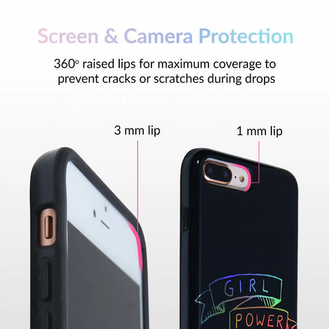 Girl Power iPhone Case by Kendall Vertes