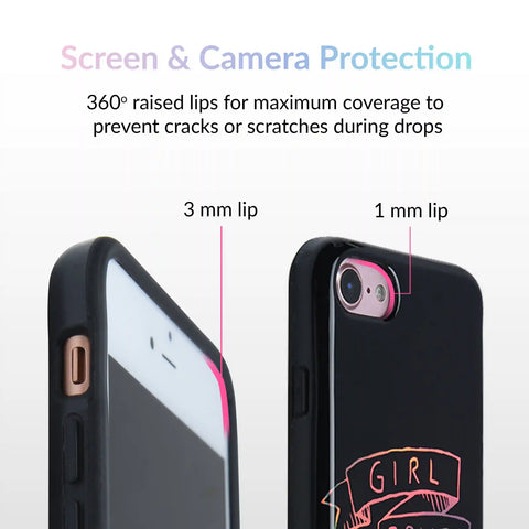 Girl Power iPhone Case by Kendall Vertes