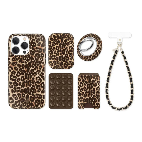 Girls Night Leopard iPhone Bundle Set