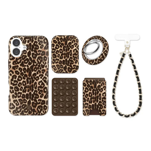 Girls Night Leopard iPhone Bundle Set