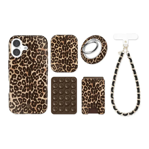Girls Night Leopard iPhone Bundle Set