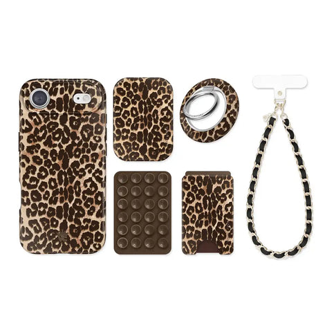 Girls Night Leopard iPhone Bundle Set
