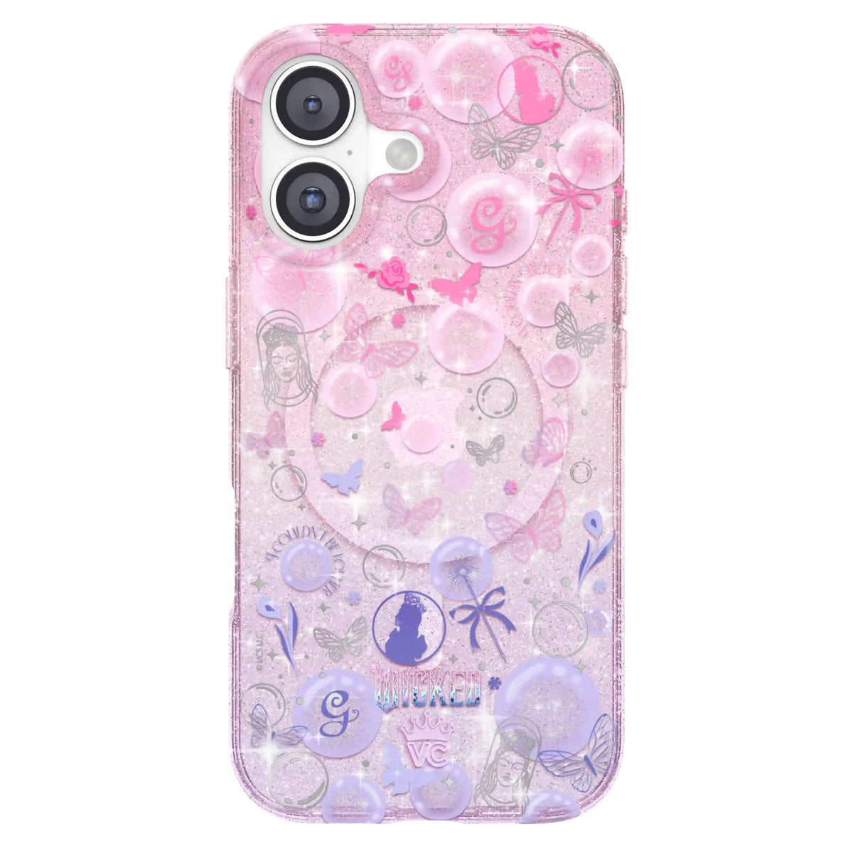 Wicked Glinda’s Bubble Glitter iPhone Case