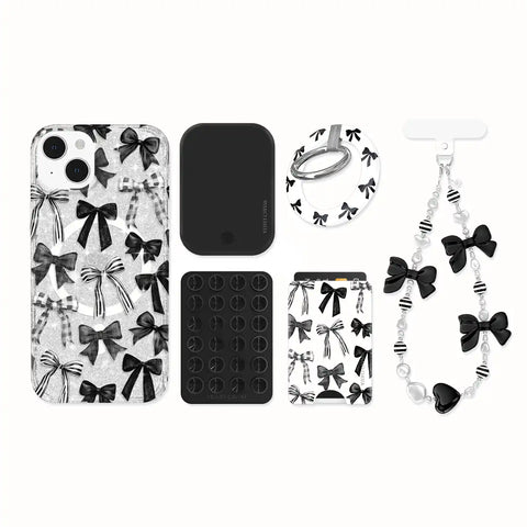 Gothic Bows iPhone Bundle Set