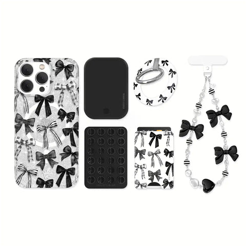 Gothic Bows iPhone Bundle Set