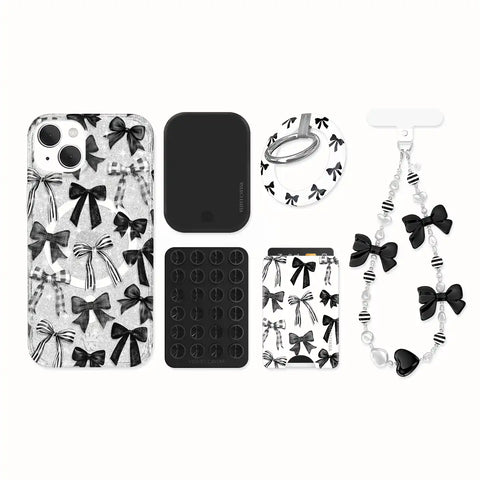 Gothic Bows iPhone Bundle Set